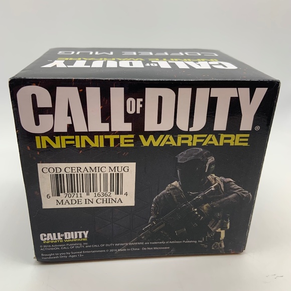 Call of Duty COD Infinite Warfare All Over Print Ceramic Coffee Mug New In Box - Picture 5 of 14